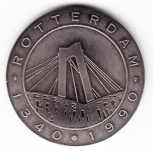 1990 Rotterdam Porter Medal (b123)